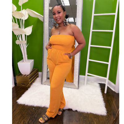 Summer Time Romper Orange