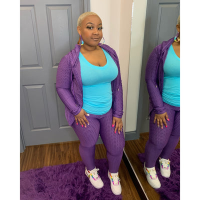 Plus Size 2 Piece Quick Run Set