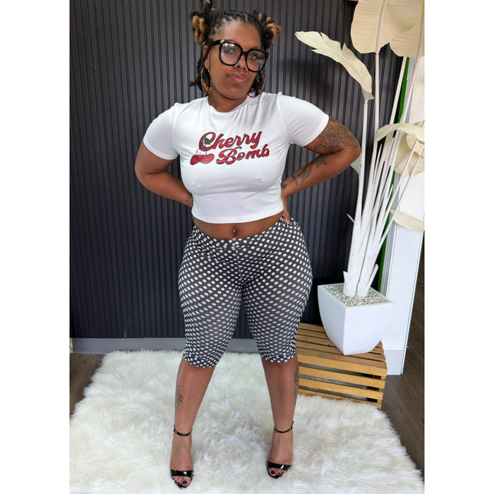 Cherry Crop Top